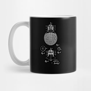 Photo Flush Bulb Vintage Patent Drawing Mug